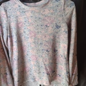 Harper & Elliot large girls floral shirt